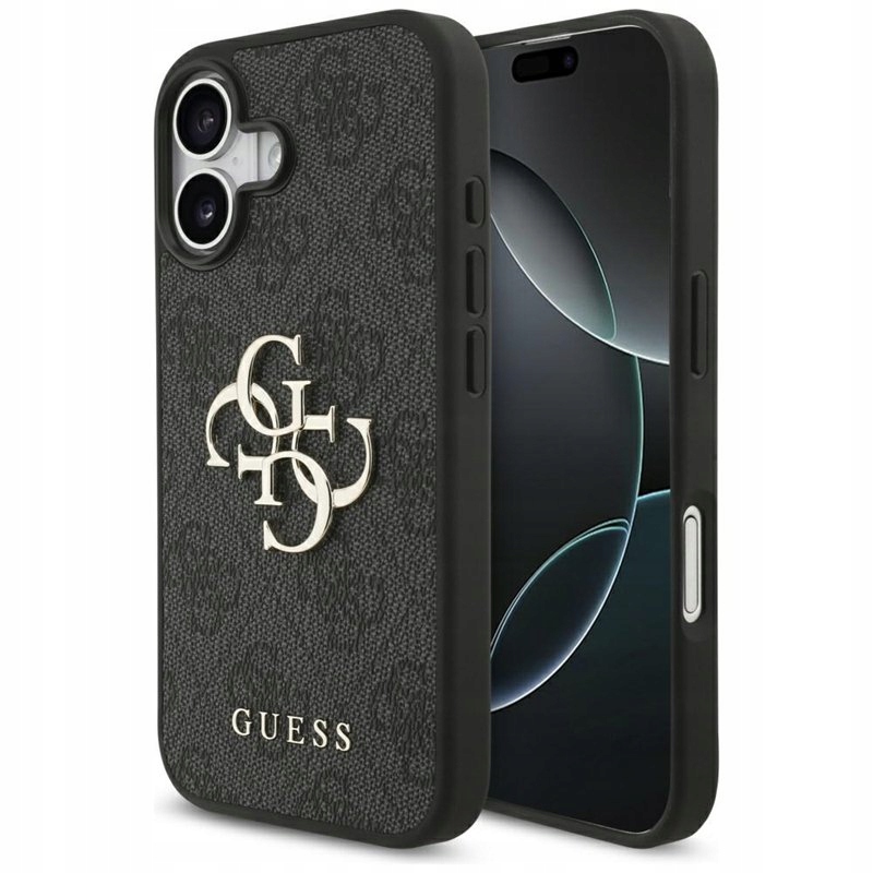 Guess 4G Big Logo Pouzdro pro iPhone 17 (černé)