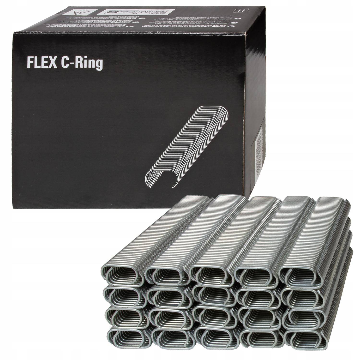 Pierścienie Bostitch Zszywki Do Montażu Siatki Na Balkon C-ring 2500szt.