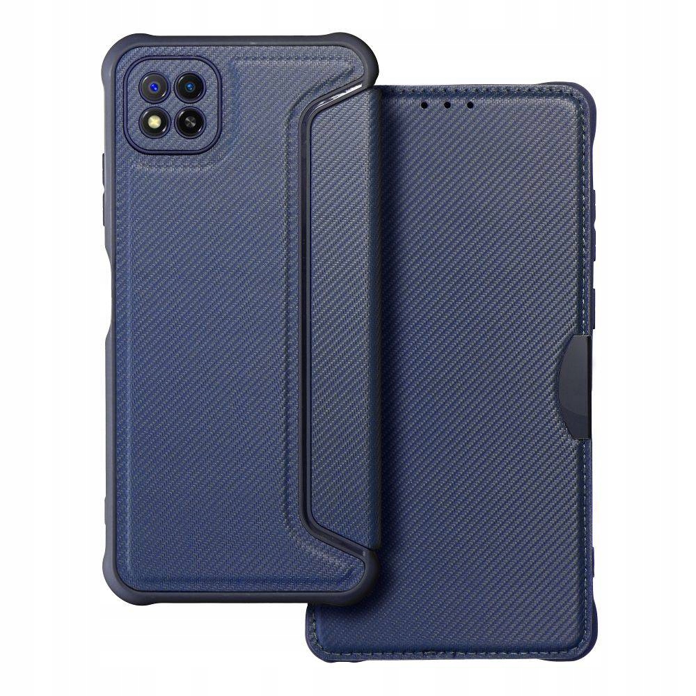 Etui Razor Book Do Samsung A22 5G Niebieski