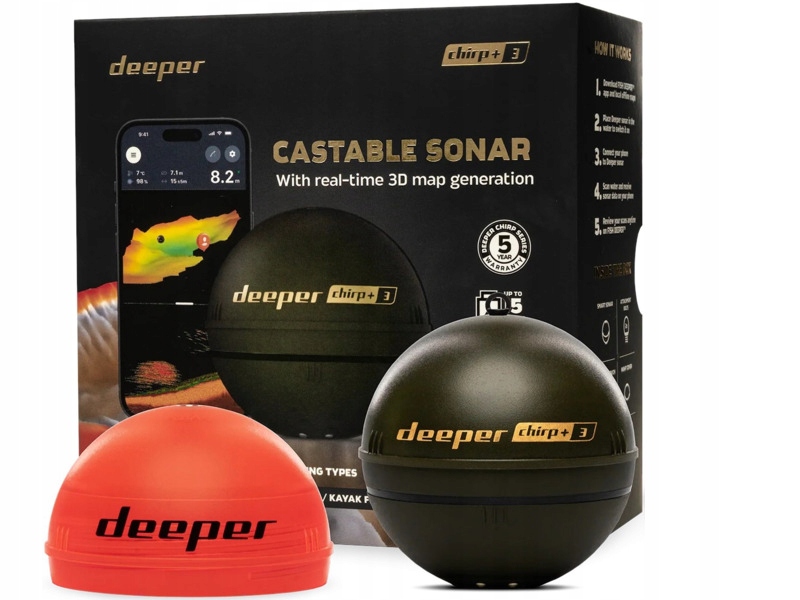 Echosonda wędkarska Deeper Chirp+ 3