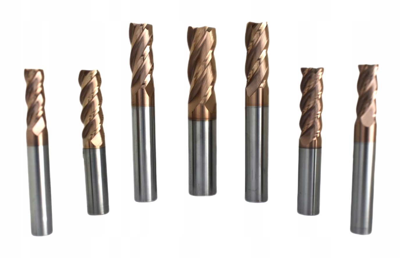 FREZ WĘGLIKOWY VHM R550 FI 3x8x50 Z4 55HRC Twardość (HRC) 45