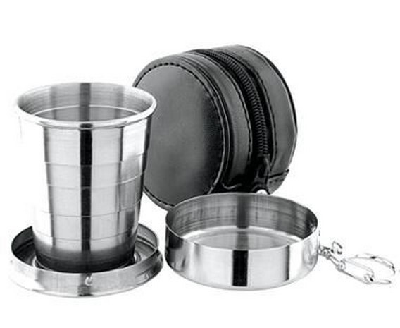 

Kieliszek Teleskopowy stal szlachetna z Etui 70 ml