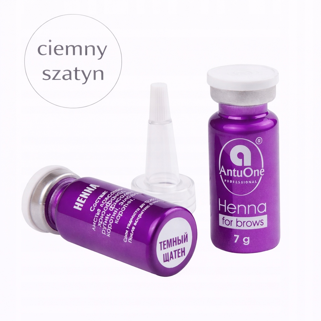 Henna pudrová na obočí AntuOne tmavý šat 7 g