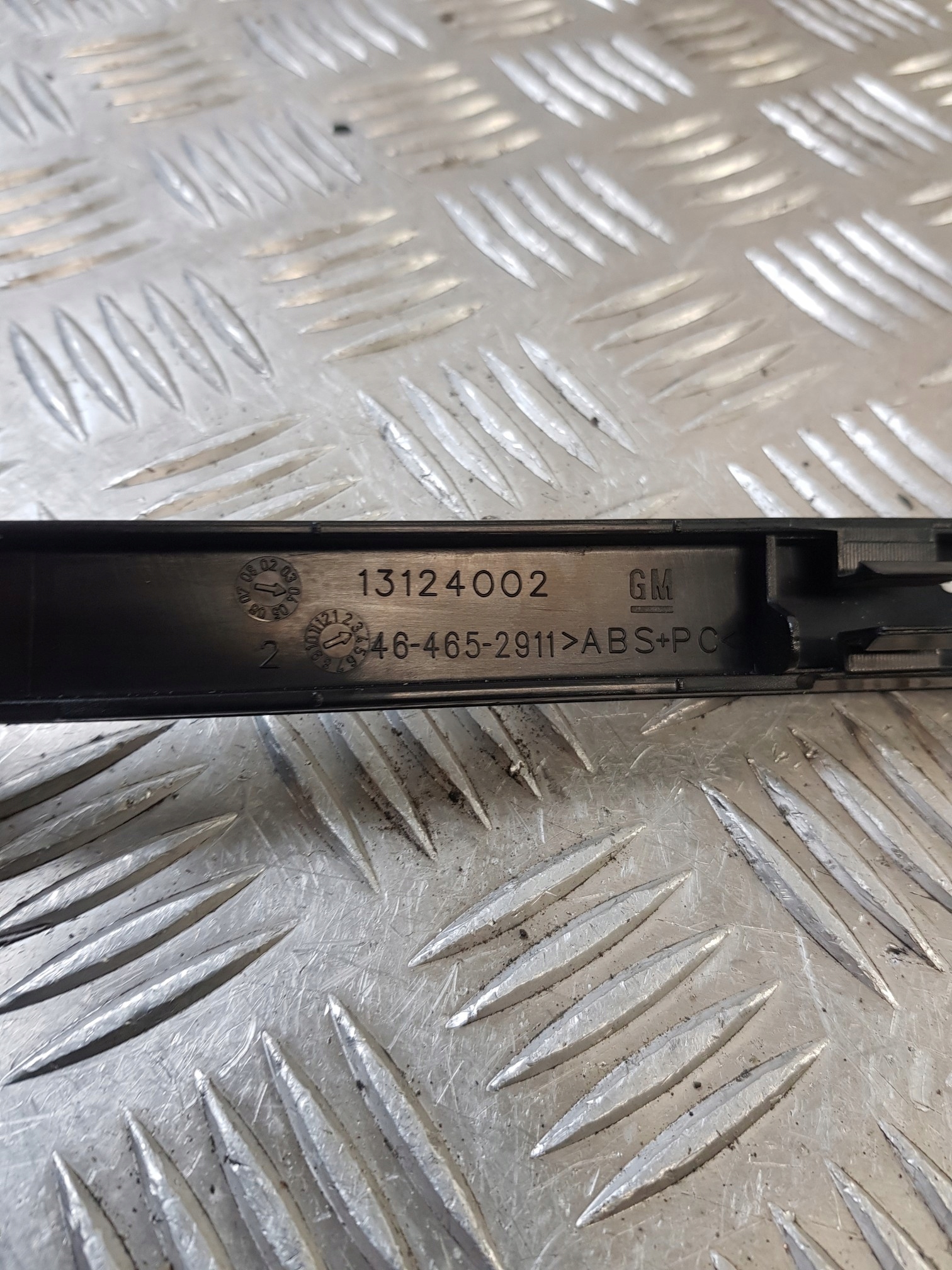 decorative trim DEKOR 13124002 OPEL MERIVA A 04R