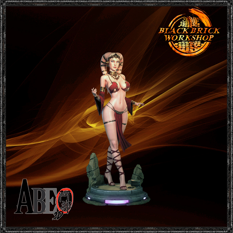 Twi'lek Hosteska Nevhodná K Malování Abe 3D Měřítko 1/12 (150mm) (sfw) 3D tisk
