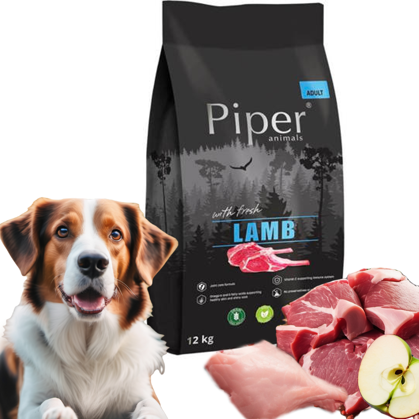 Dolina Noteci Piper Jagnięcina 12kg Karma dla psa