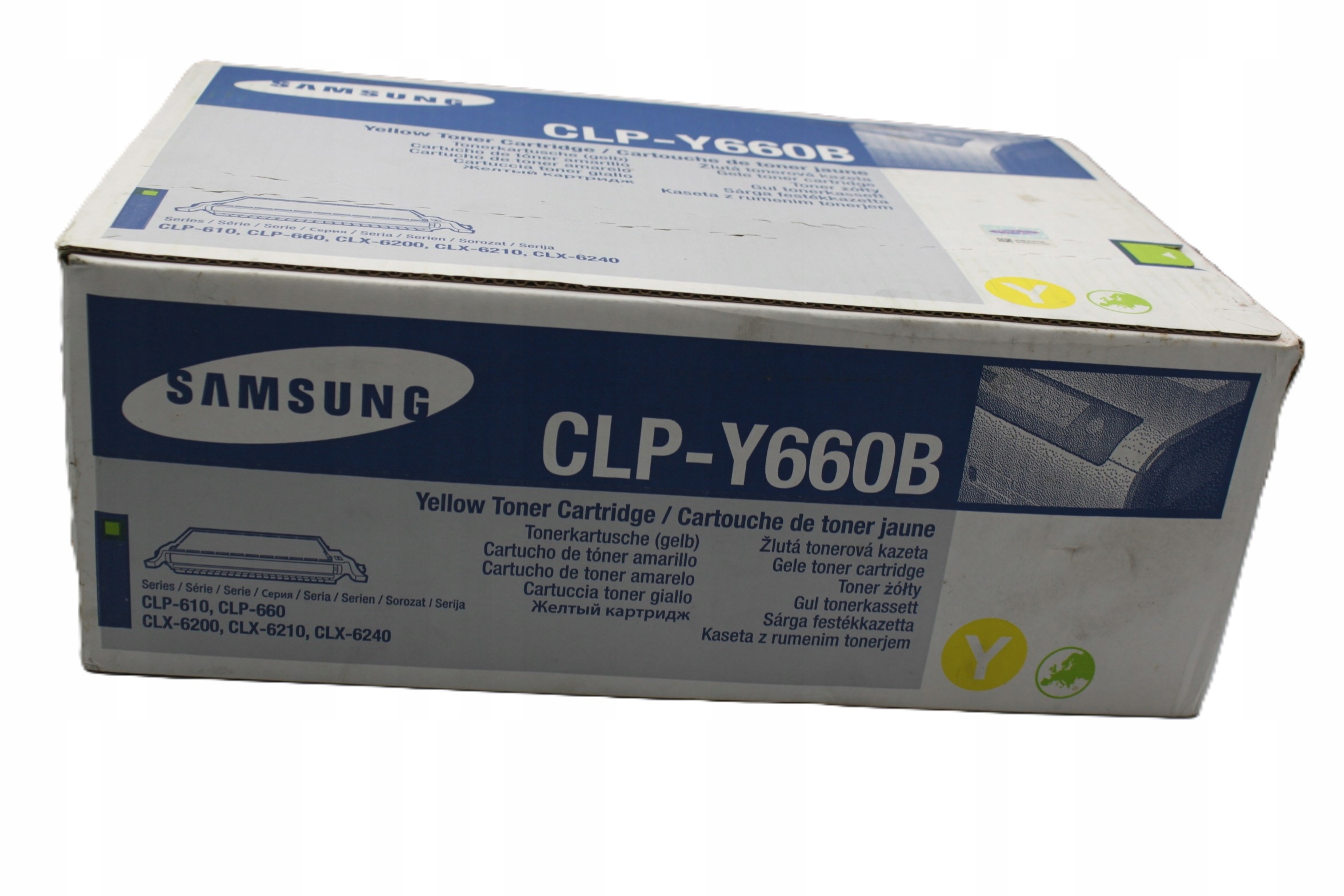 Samsung CLP-Y660B toner žlutý, originál