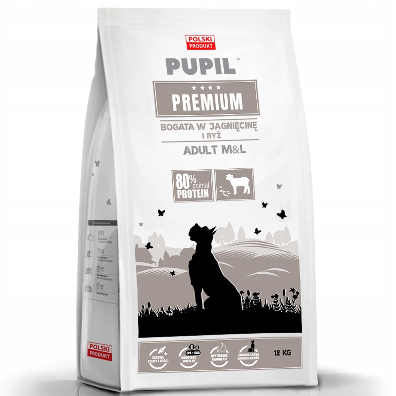 Pupil Premium Adult Medium Large Jagnięcina 12kg
