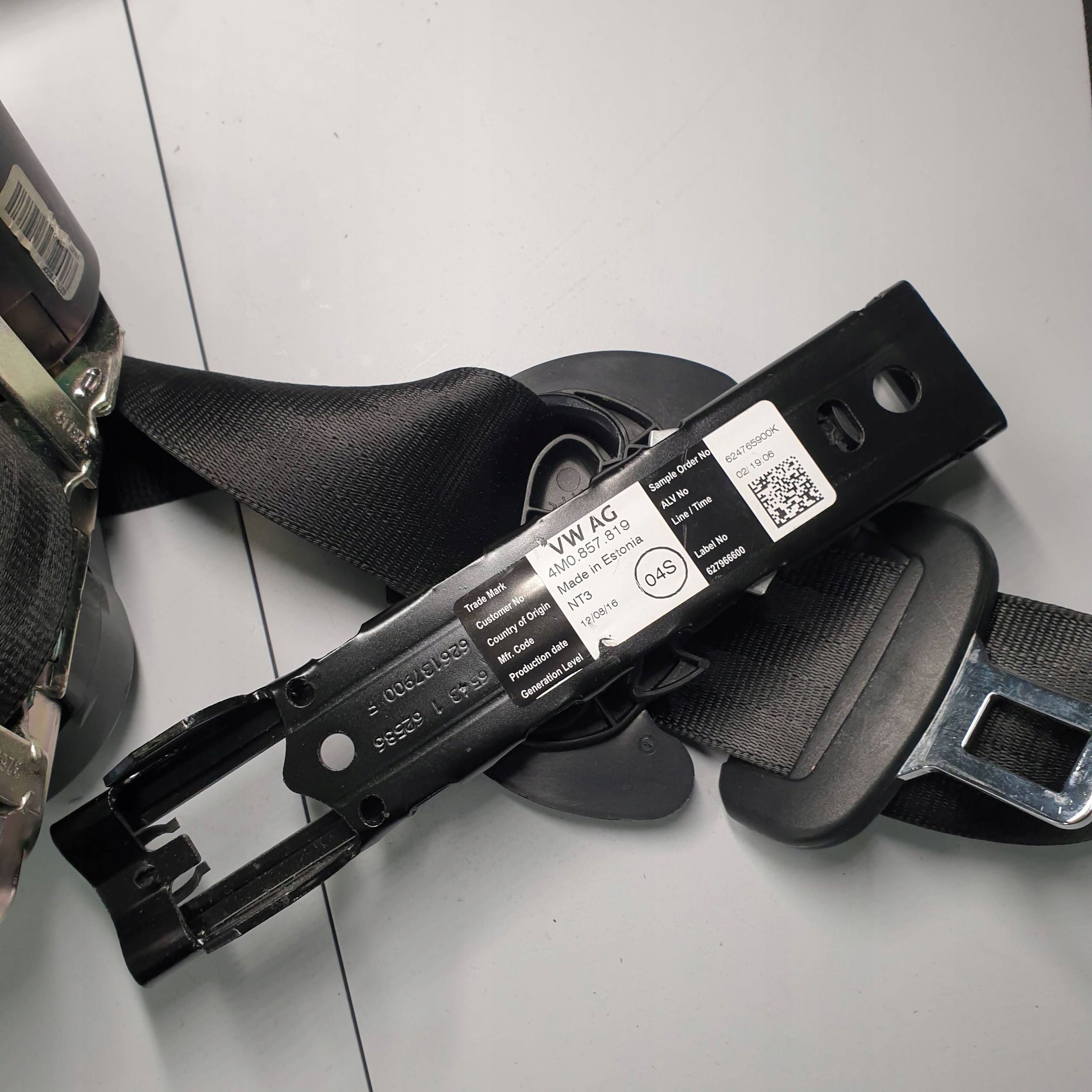 ремень безопасности передний Audi Q7 SQ7 4M 4M0857706J