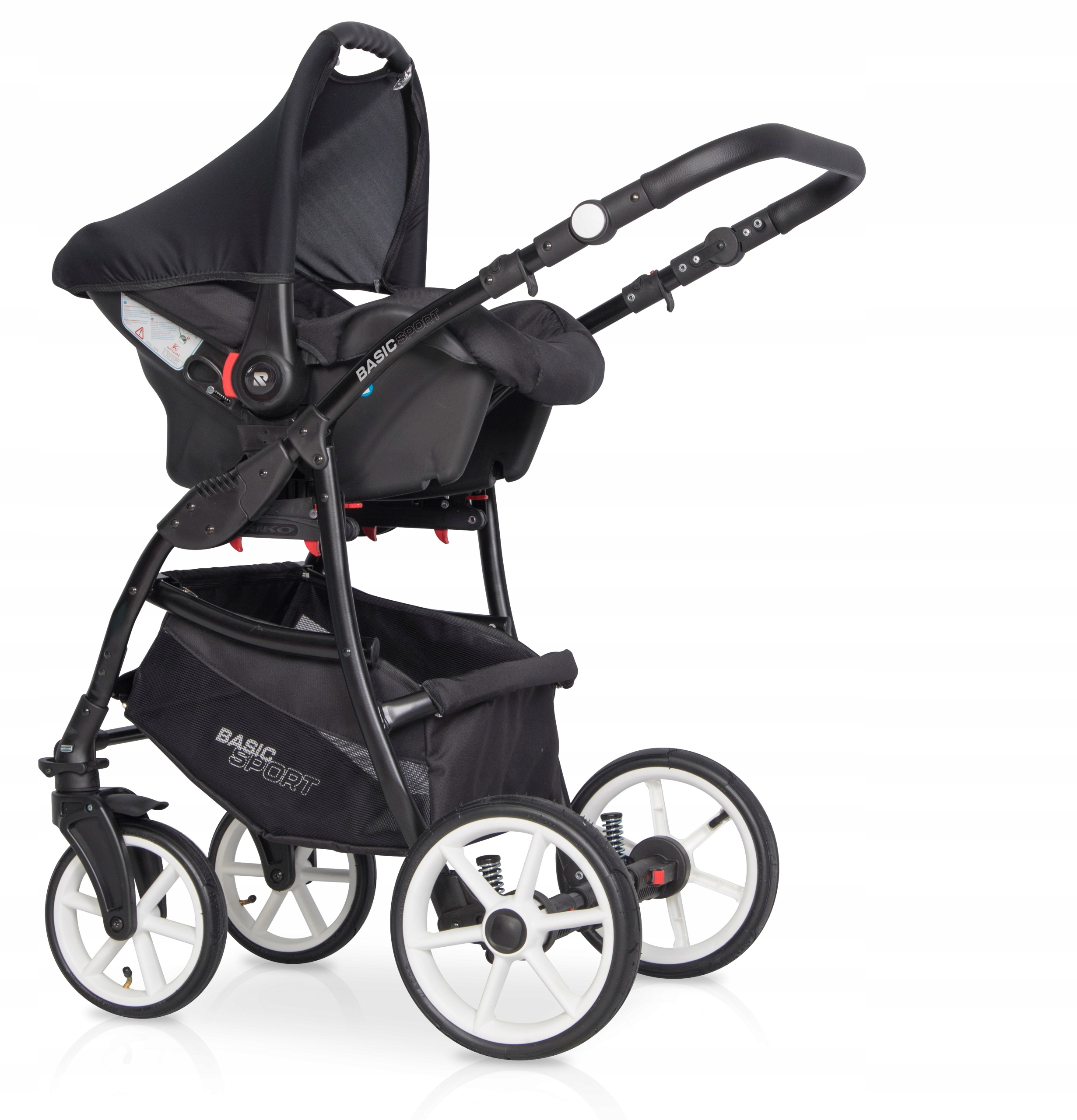 WÓZEK 3w1 WIELOFUNKCYJNY Riko BASIC SPORT DAKAR Model Basic Sport