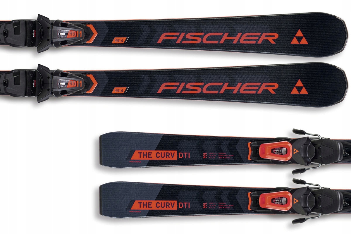 Fischer Narty Zjazdowe The Curv Dti Ar Allride +S11 Gw Pr A08423 drewno 164