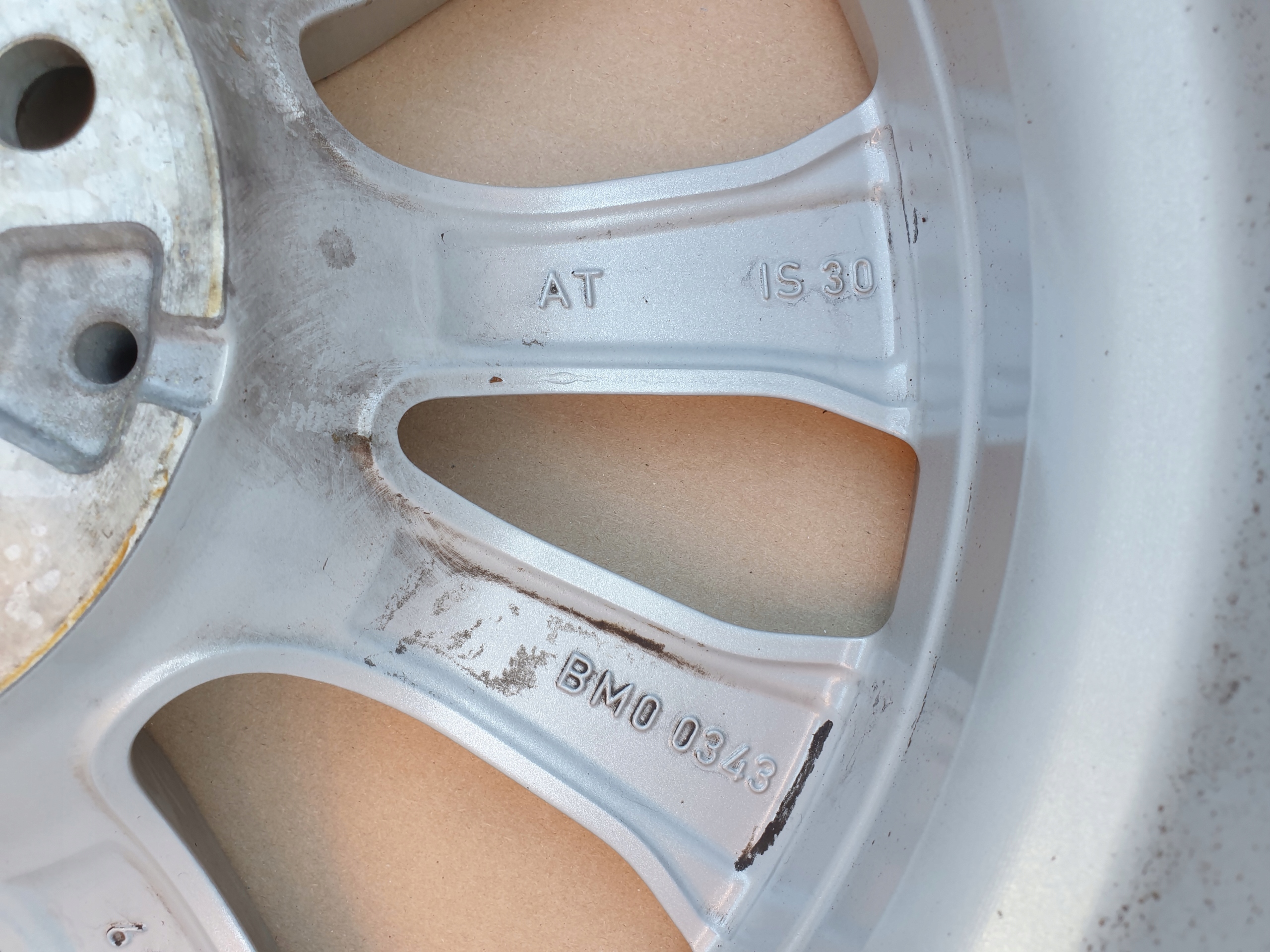 CERCHIO di alluminio sensore pressione BMW 3 G20 G21 OE