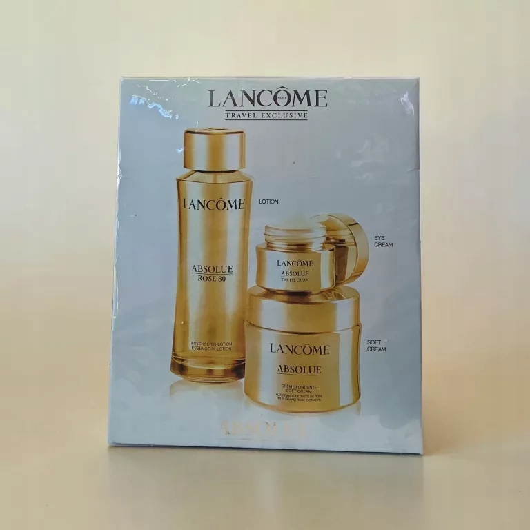 Zestaw Podróżny Lancome Krem Pod Oczy, Krem Do Twarzy, Balsam Do Ciała