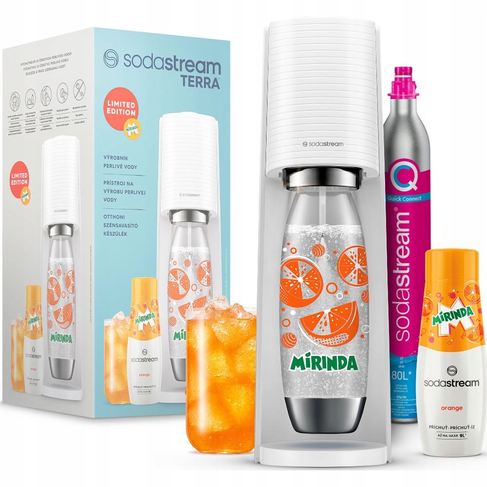 Terra White Mirinda Mpack Sodastream