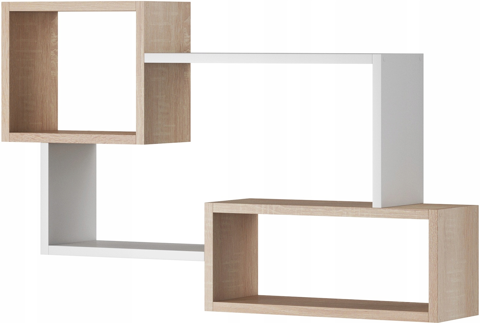 Półka wisząca TRIO 005 Czarny Grafit Szerokość mebla 87 cm