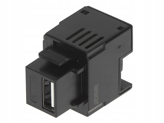 

Zasilacz ładowarka 230V-USB/A 5V/2A Keystone czarn