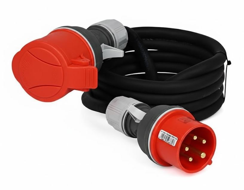 Kábel, predlžovací kábel 10 m 16A/5P 5x2,5 mm²