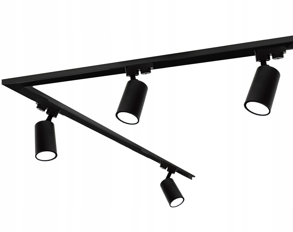 Zestaw Szynoprzewód 1m 1m łącznik 4x GU10