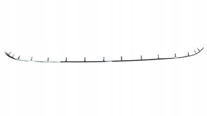 LISTWA CHROMOWA MIEKKIEGO DACHU MERCEDES 190SL