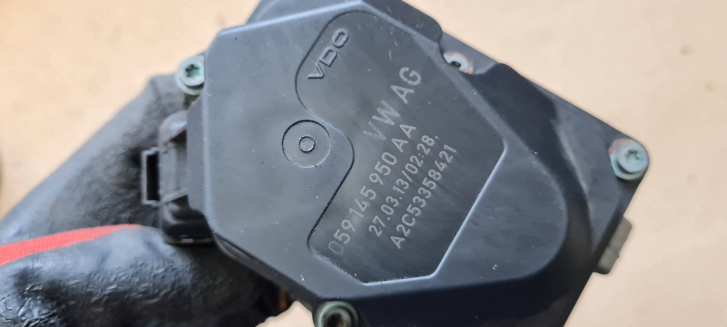 A7 4G Valvola a farfalla Motore 3.0 TDI 059145950AA A7 4G Q7 A4 B8 A5