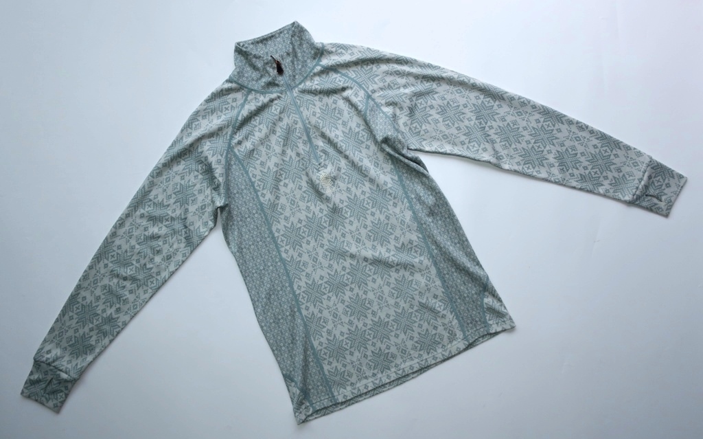 SNJOR L 40 SWETER GOLF WEŁNIANY NARTY WEŁNA ZAMEK