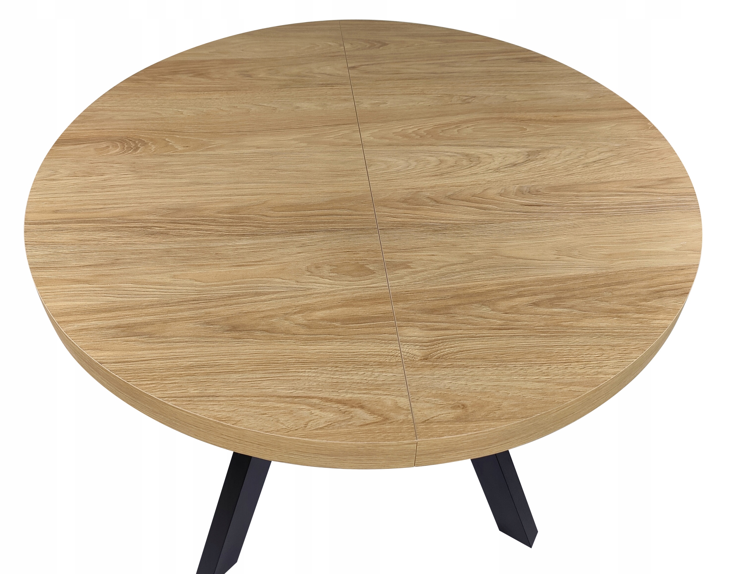 Stół okrągły rozkładany blat HIKORA EGGER 100/200 Marka inna