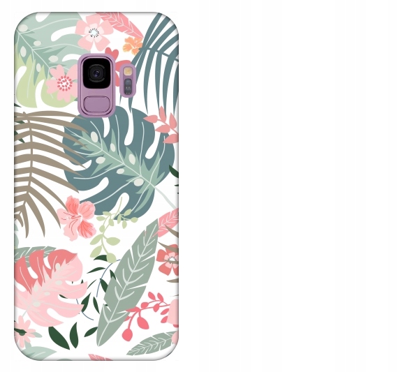 

Etui pokrowiec Samsung Galaxy S9 Tropical floral b