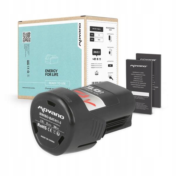 Baterie Movano pro Bosch BAT411, BAT420 (3000 mAh)