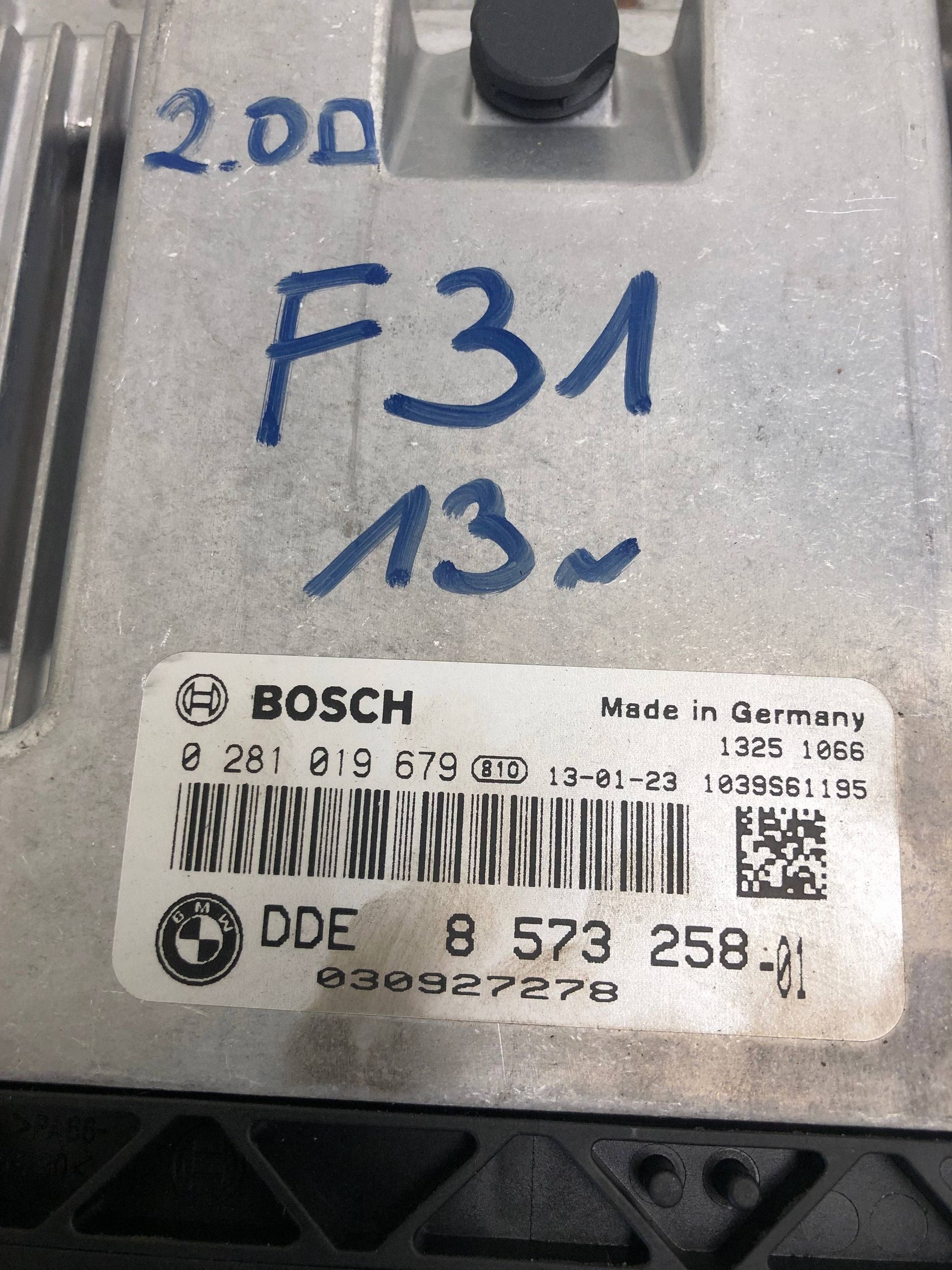 computer Motore 2.0D BMW F31 8573258