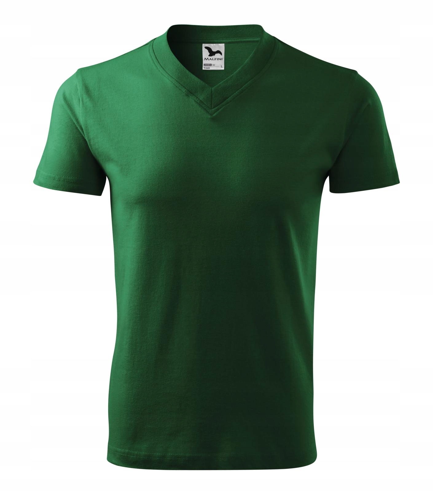 

Koszulka Męska T-shirt w serek V NECK102 S