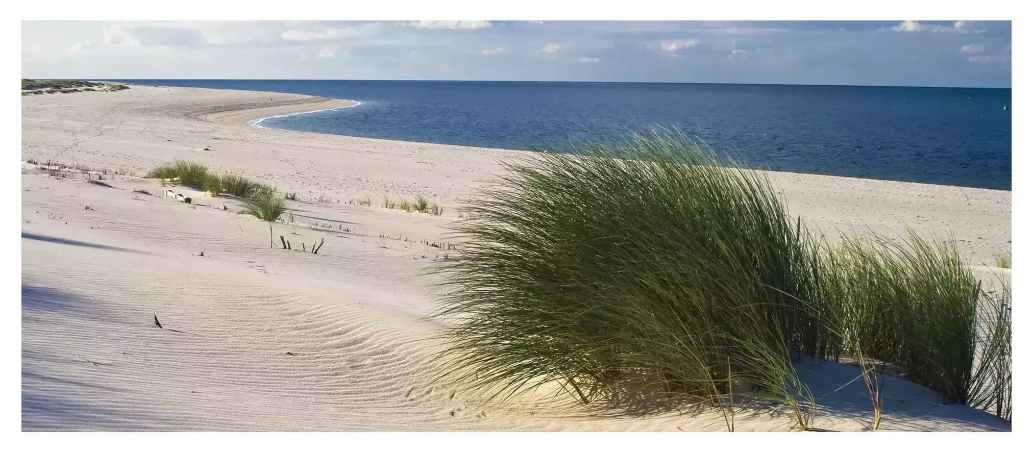 Fototapeta Pláž Moře Nebe Relax Písek Krajina Světle Modrá 250x104 lepidlo