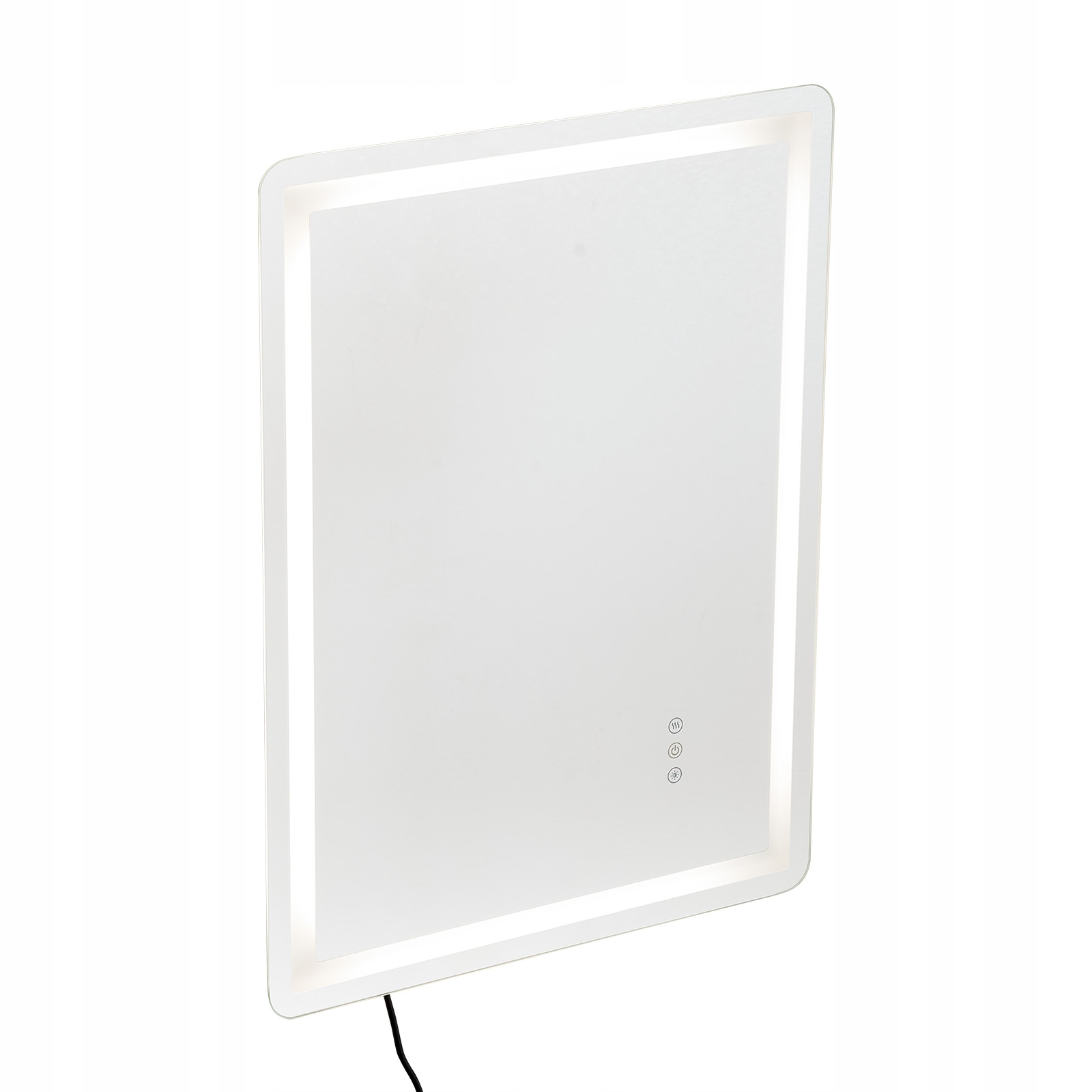 Kúpeľňové Zrkadlo Vevor Led 60X80 CM S Reguláciou Farby A Protihmlovou Úpravou