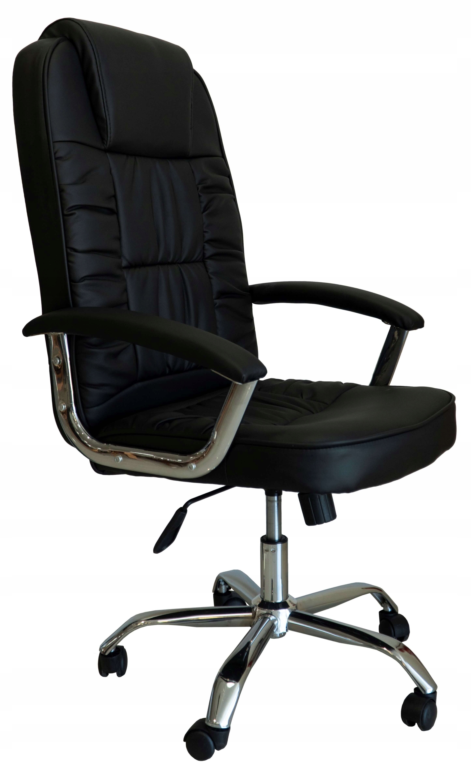 

Fotel Obrotowy Biurowy Krzesło Comfort Eko Czarny