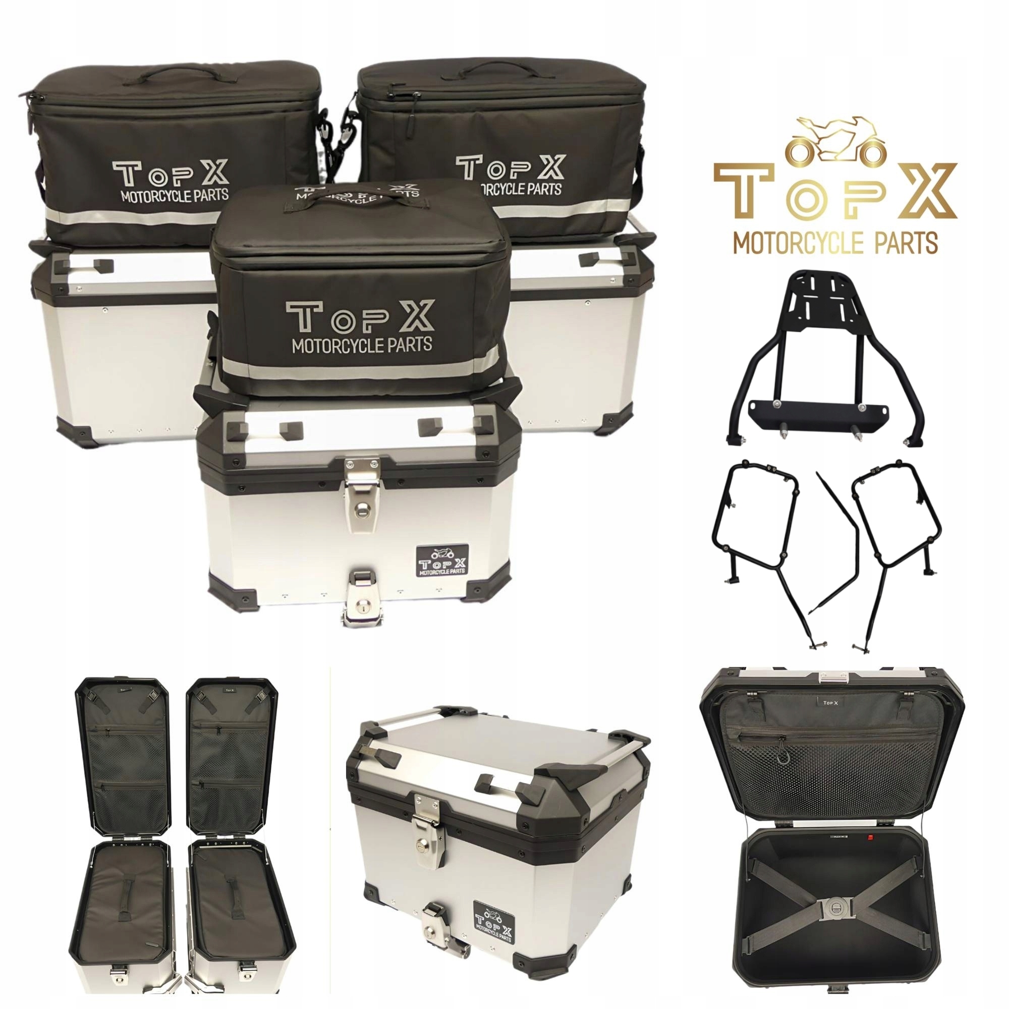 Bmw F900 Xr F900 R F900XR F900R 20+ Sada kufrů Aluminiové rámy Tašky