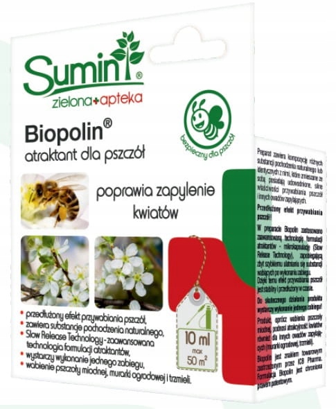 

Biopolin wabi pszczoły trzmiele zapylacze 10 ml