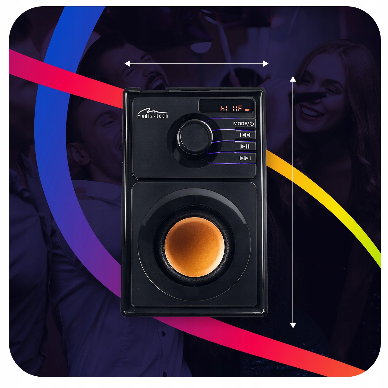 DREWNIANE RADIO PRZENOŚNE BEZPRZEWODOWE Z GŁOŚNIK BLUETOOTH MP3 EAN (GTIN) 5694711081585