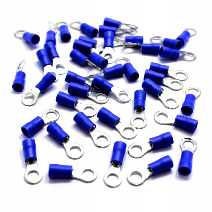 KONEKTOR OCZKOWY IZOLOWANY 4,3mm M4 100 SZT OCZKA