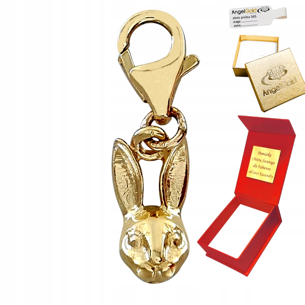 Přívěsek Zajíček Zajíček Králík Zlato 585 Králíček