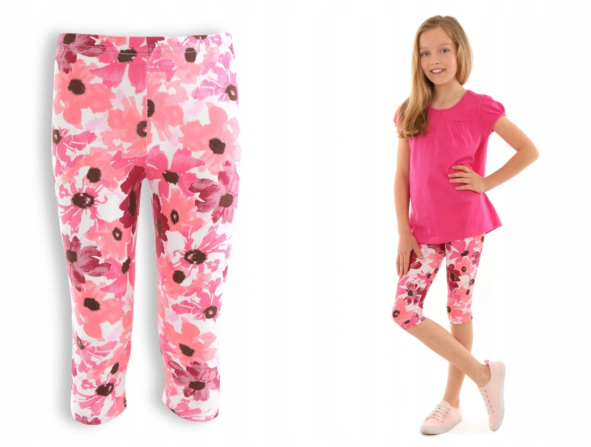 

Legginsy 3/4 getry Nadruki 128-134 Kropek 015