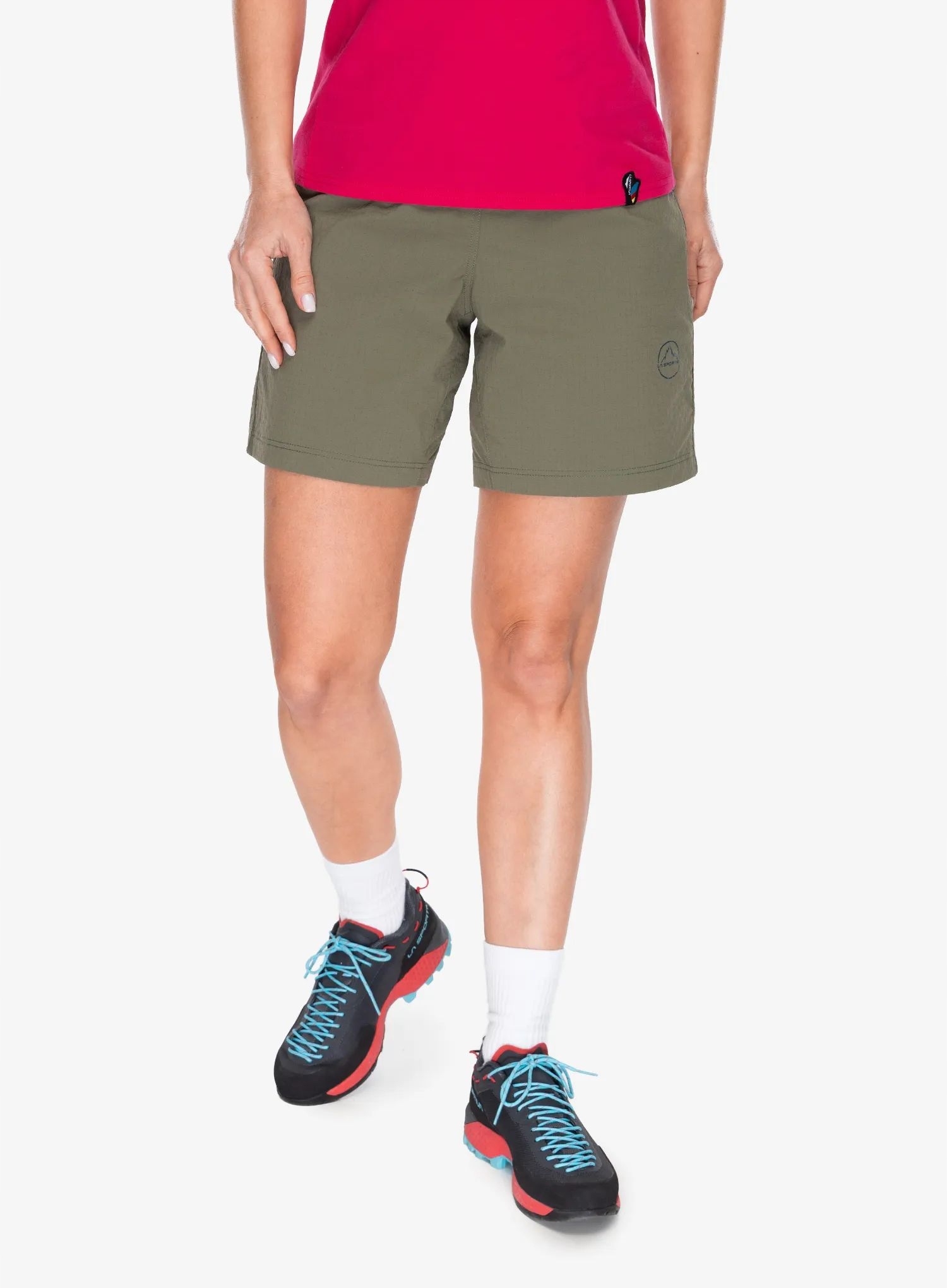 Kraťasy lezecké kraťasy La Sportiva Helixir Shorts cypress/sky L