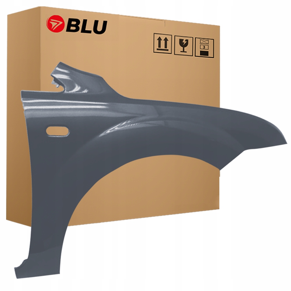 Blu Blatník Ford Focus MK2 2MWE pravý šedý 04-08 přední pozink MagnumGrey