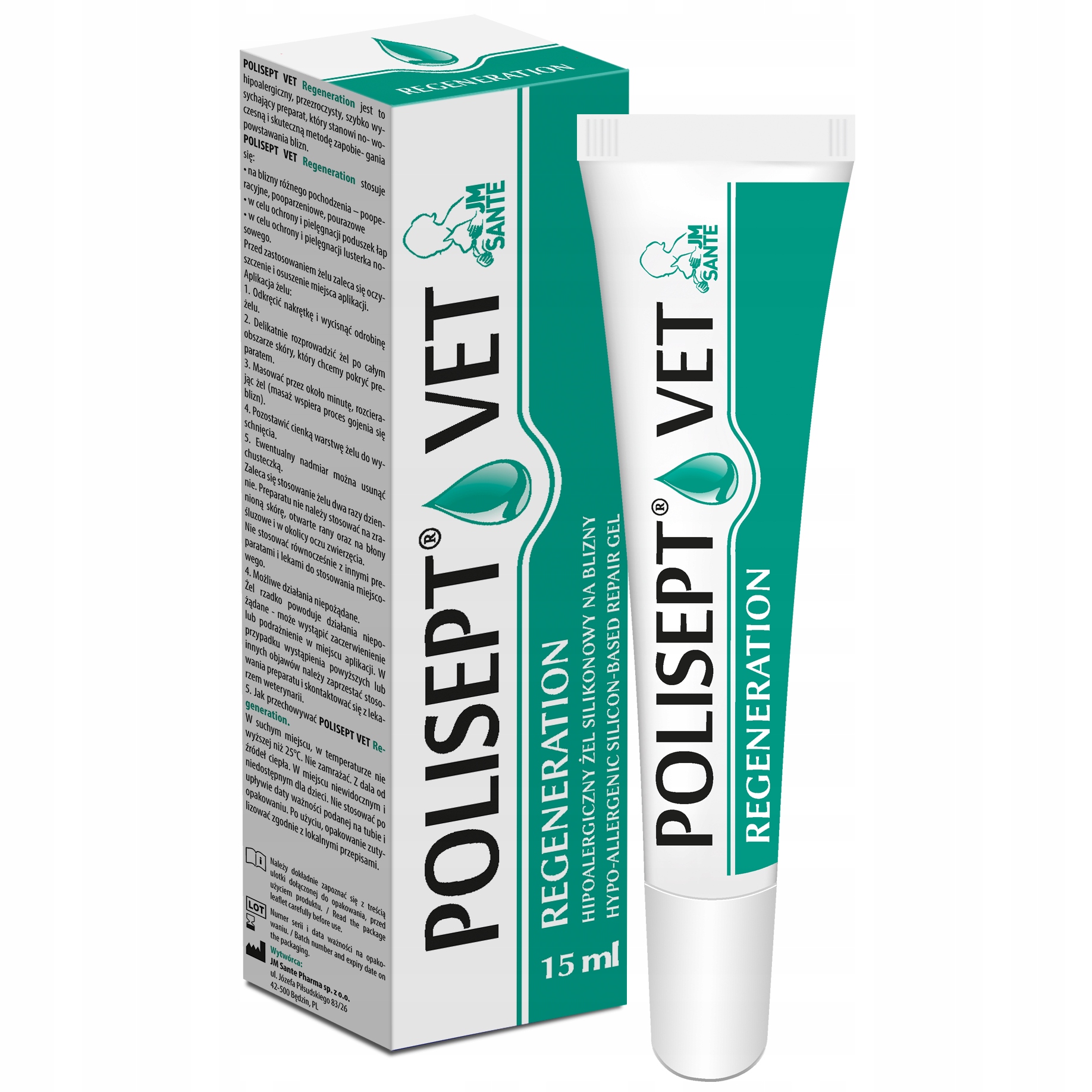 

Polisept Vet Regeneration 15ML Przeciwko Bliznom