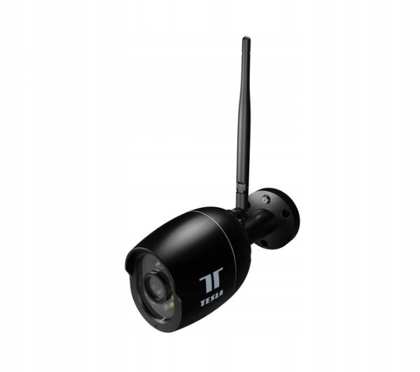 Ip kamera Tesla Smart, venkovní, 2K, Wi-Fi, černá