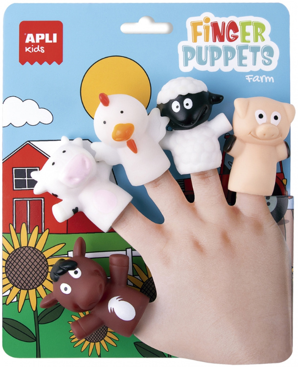 

Apli Kids Pacynki Na Palce Zwierzątka Farma