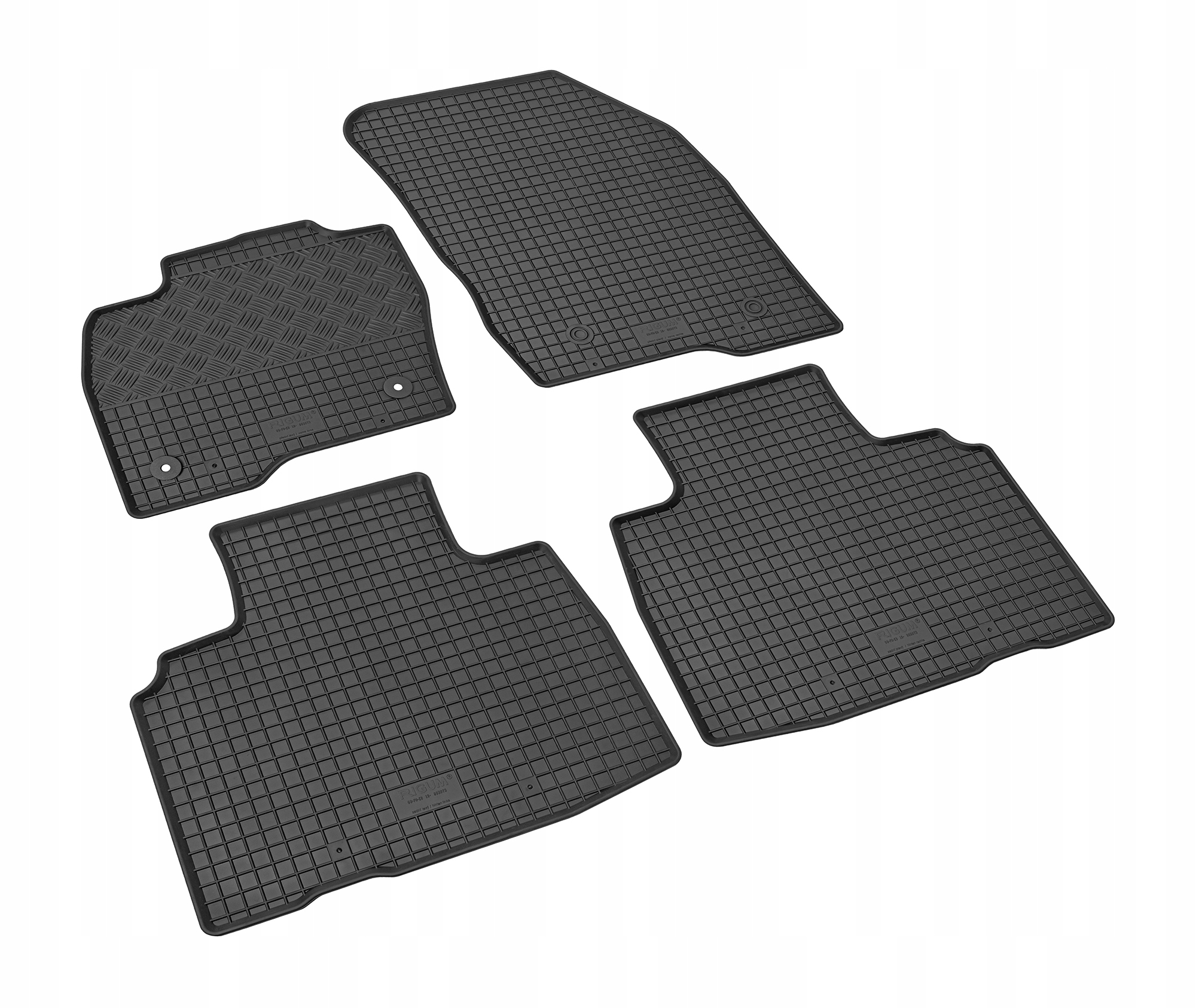 Zestaw dywaników do Ford Edge od 2016 - dywaniki gumowe i mata bagażnikowa Stan opakowania oryginalne