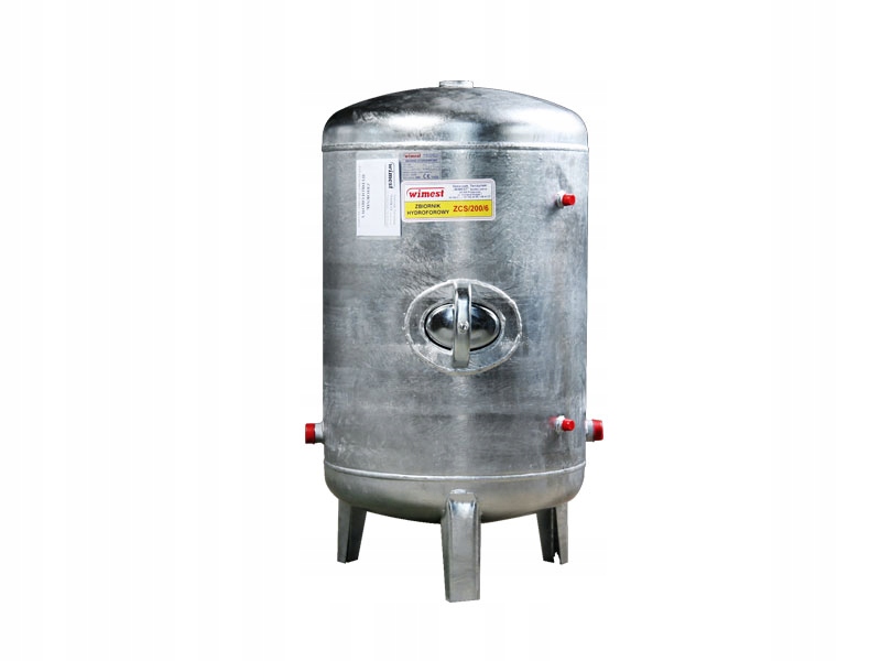 Zbiornik hydroforowy ocynkowany pionowy 200L Wimest
