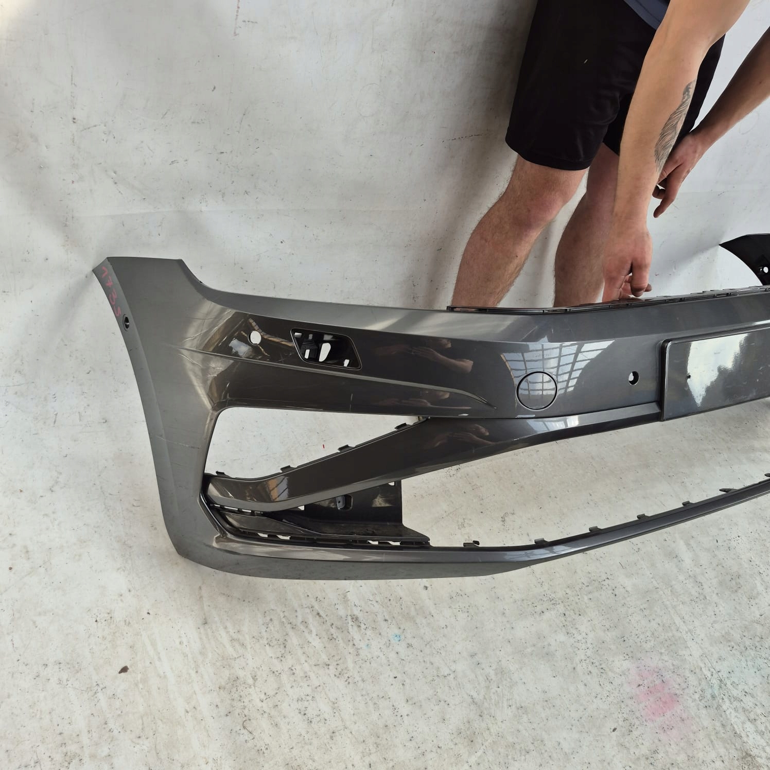 VW GOLF SPORTSVAN LIFT 18-20 bumper front front 6XPDC SPR