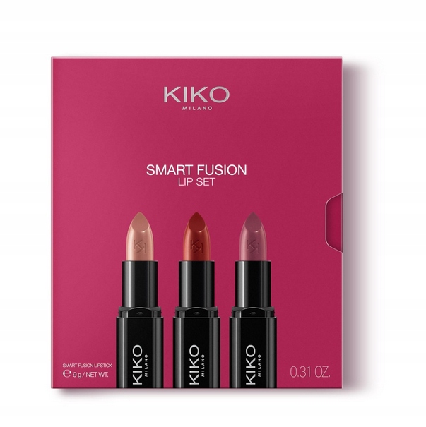 Sada Rtěnek Kiko Milano Smart Fusion Lip Set 3X3G 3C286