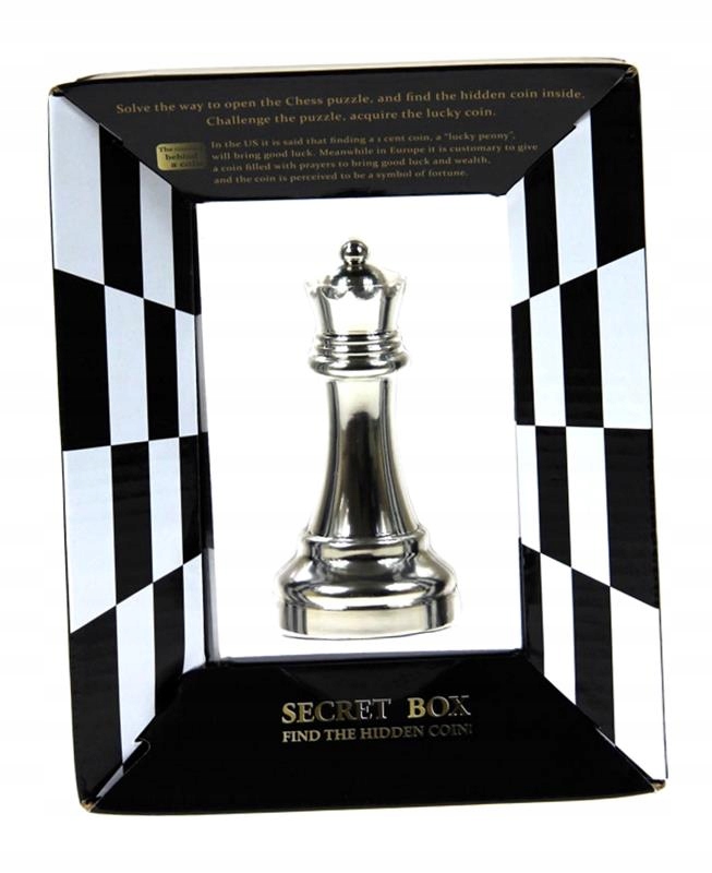 Łamigłówka Cast Queen Hetman Szachy Silver