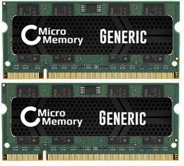 CoreParts Paměťový modul 4GB DDR2 800MHz So-dimm (2x2GB) sada 2 kusů